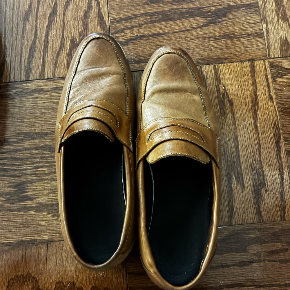 Men's Tan Loafers